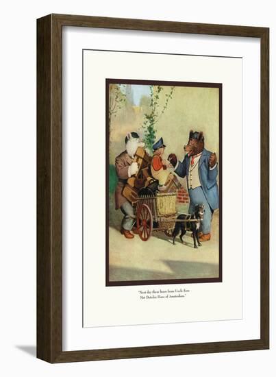 Teddy Roosevelt's Bears: Dutchie Hans-R.k. Culver-Framed Art Print