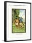 Teddy Roosevelt's Bears: Get on My Back-R.k. Culver-Framed Art Print