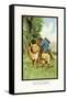 Teddy Roosevelt's Bears: Get on My Back-R.k. Culver-Framed Stretched Canvas