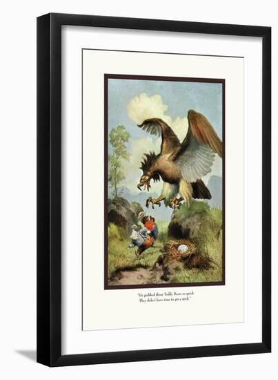 Teddy Roosevelt's Bears: Grabbed-R.k. Culver-Framed Art Print