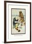 Teddy Roosevelt's Bears: Teddy B and Teddy G Are Seasick-R.k. Culver-Framed Art Print