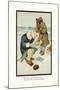 Teddy Roosevelt's Bears: Teddy B and Teddy G Are Seasick-R.k. Culver-Mounted Art Print