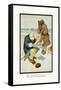 Teddy Roosevelt's Bears: Teddy B and Teddy G Are Seasick-R.k. Culver-Framed Stretched Canvas