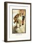 Teddy Roosevelt's Bears: Teddy B and Teddy G in the Water-R.k. Culver-Framed Art Print