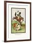 Teddy Roosevelt's Bears: Teddy B and Teddy G on the Farm-R.k. Culver-Framed Art Print