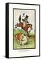 Teddy Roosevelt's Bears: Teddy B and Teddy G on the Farm-R.k. Culver-Framed Stretched Canvas