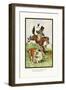 Teddy Roosevelt's Bears: Teddy B and Teddy G on the Farm-R.k. Culver-Framed Art Print