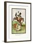 Teddy Roosevelt's Bears: Teddy B and Teddy G on the Farm-R.k. Culver-Framed Art Print