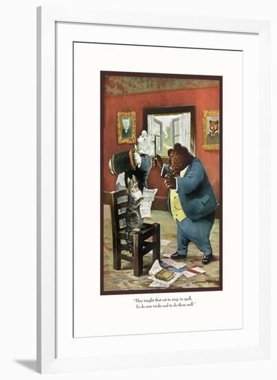 Teddy Roosevelt's Bears: That Cat-R.k. Culver-Framed Art Print