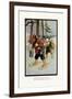 Teddy Roosevelt's Bears: The Snow-Shoe Club-R.k. Culver-Framed Art Print