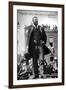 Teddy Roosevelt Speak Softly Quote Archival-null-Framed Photo