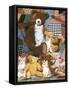 Teddy's and Friends-William Vanderdasson-Framed Stretched Canvas