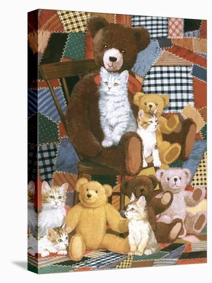 Teddy's and Friends-William Vanderdasson-Stretched Canvas