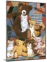 Teddy's and Friends-William Vanderdasson-Mounted Giclee Print