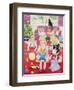 Teddy's Christmas Pyjamas-Pat Scott-Framed Giclee Print