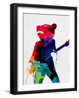 Teddybear Watercolor-Lora Feldman-Framed Art Print