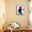 Teddybear Watercolor-Lora Feldman-Framed Stretched Canvas displayed on a wall