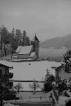 Alpine Church, Falera, Swiss Alps-teddyh-Photographic Print