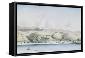 Tedjurra, First Encampment of the British Mission, 1841-Rupert Kirk-Framed Stretched Canvas