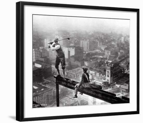 Tee Time-null-Framed Art Print