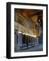 Teeming (Pouring) Steel Ingots, Park Gate Iron and Steel Co, Rotherham, South Yorkshire, 1965-Michael Walters-Framed Photographic Print