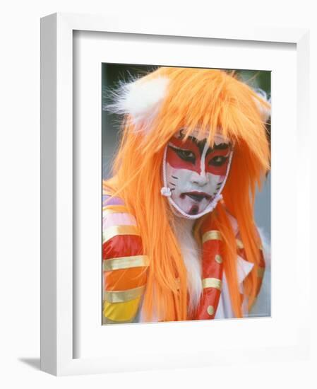 Teen Punk, Harajuku, Tokyo, Japan-Rob Tilley-Framed Photographic Print