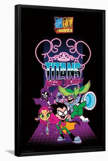 TEEN TITANS MOVIE - GROUP-null-Framed Poster