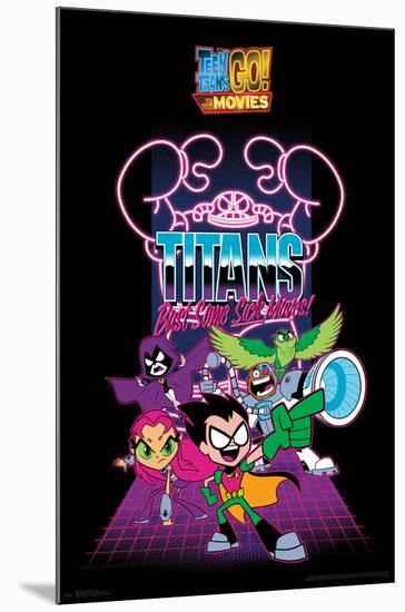 TEEN TITANS MOVIE - GROUP-null-Mounted Poster