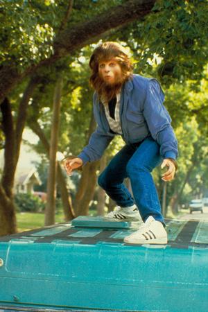 Teen Wolf Surfing on Van Movie Poster' Prints Teen Wolf Surfing on Van Movie Poster' Prints