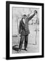 Teenage Boy Plays Catch, Ca. 1912-null-Framed Photographic Print