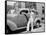 Teenage Boy Poses with the Family Car, Ca. 1940.-Kirn Vintage Stock-Framed Stretched Canvas