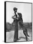 Teenage Boy with Irish Setter-Philip Gendreau-Framed Stretched Canvas