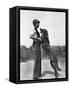 Teenage Boy with Irish Setter-Philip Gendreau-Framed Stretched Canvas