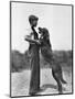 Teenage Boy with Irish Setter-Philip Gendreau-Mounted Photographic Print