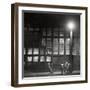 Teenage Boys Whiling Away a Summer Night on the Street-Gordon Parks-Framed Photographic Print