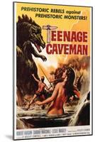 Teenage Caveman, 1958-null-Mounted Art Print