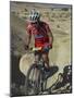 Teenage Competitior in the Mount Sodom International Mountain Bike Race, Dead Sea Area, Israel-Eitan Simanor-Mounted Photographic Print