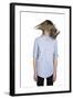 Teenage Girl (16-17) Shaking Her Head-Bojan Brecelj-Framed Photographic Print