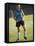 Teenage Girl on a Soccer Field-null-Framed Stretched Canvas