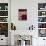 Teenage Girl Practicing Basketball Indoors-null-Photographic Print displayed on a wall