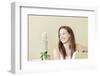 Teenage Girl, Smiling, Portrait-Axel Schmies-Framed Photographic Print