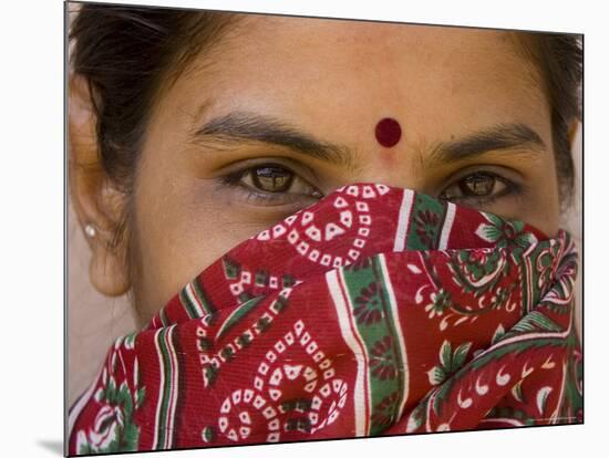 Teenage Girl, Tala, Bandhavgarh National Park, Madhya Pradesh, India-Thorsten Milse-Mounted Photographic Print