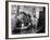 Teenage Girls Drinking Milkshakes at a Local Restaurant-Francis Miller-Framed Photographic Print