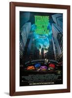 TEENAGE MUTANT NINJA TURTLES [1990], directed by STEVE BARRON.-null-Framed Photographic Print