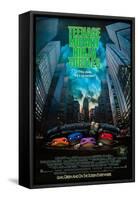 TEENAGE MUTANT NINJA TURTLES [1990], directed by STEVE BARRON.-null-Framed Stretched Canvas