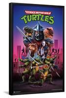 Teenage Mutant Ninja Turtles (1990) - One Sheet-Trends International-Framed Poster