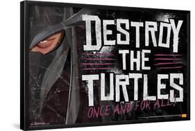 Teenage Mutant Ninja Turtles - Destroy-null-Framed Poster