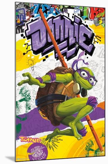 Teenage Mutant Ninja Turtles: Mutant Mayhem - Donatello-Trends International-Mounted Poster