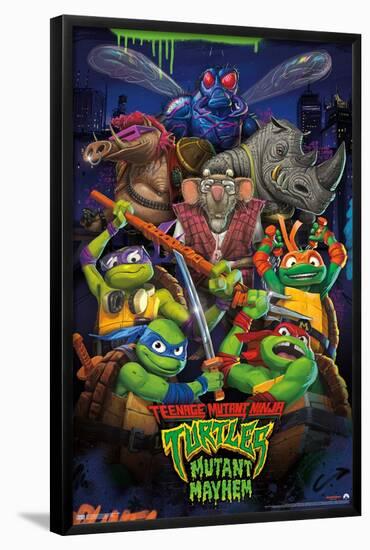 Teenage Mutant Ninja Turtles: Mutant Mayhem -  Group-Trends International-Framed Poster