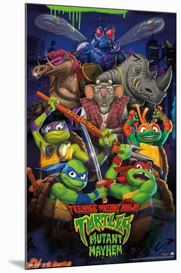 Teenage Mutant Ninja Turtles: Mutant Mayhem -  Group-Trends International-Mounted Poster
